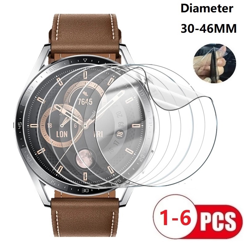 Motorola Smartwatch Accessories - العالمي طبقة رقيقة واقية لساعة مستديرة