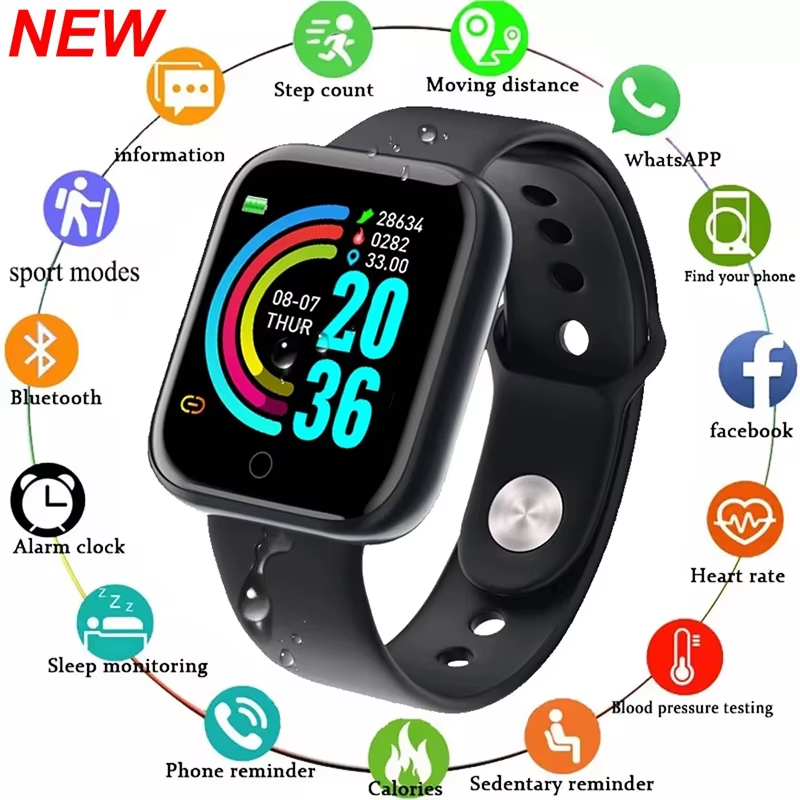 Android Smartwatch Accessories - ساعة ذكية للرجال والنساء، ساعة يد