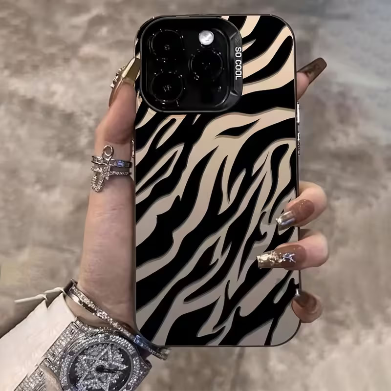Apple Iphone 15 Pro Max - غطاء هاتف مقاوم للصدمات بتصميم النمط