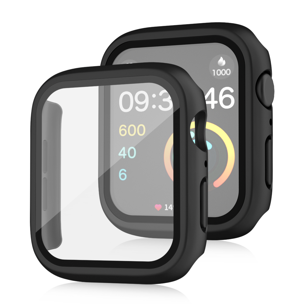 الزجاج المقسى + غطاء لساعة أبل - مراجعة Smartwatch Band Accessories وسعره