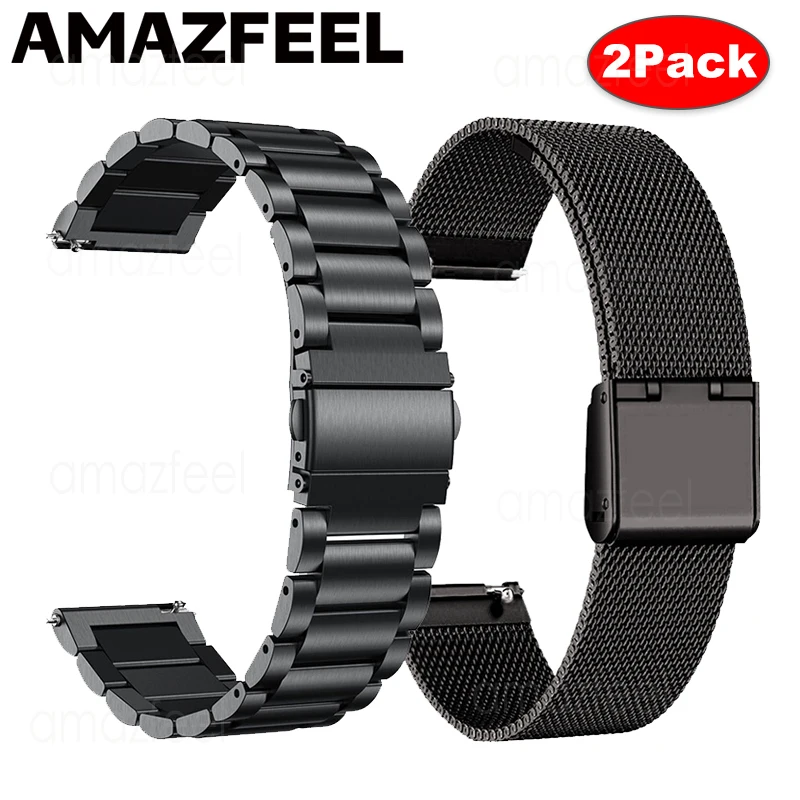 سوار معدني نشط لساعة شاومي مي  - مراجعة Xiaomi Smartwatch S3 Accessories وسعره