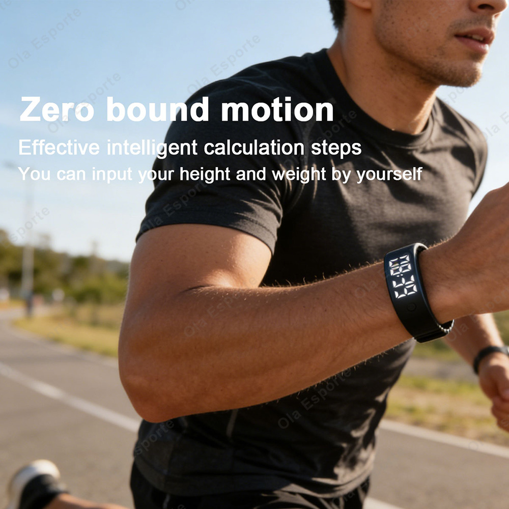 سوار ذكي LED رقمي مقاوم للماء، - مراجعة Android Smartwatch Accessories وسعره