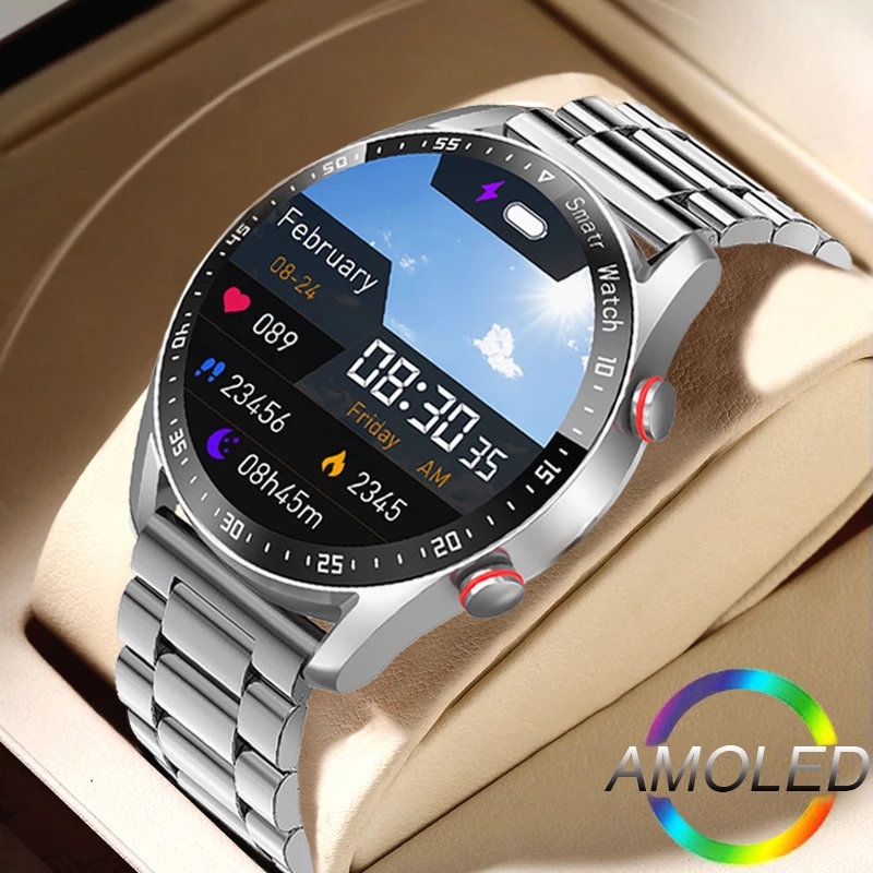 ECG + PPG بلوتوث دعوة ساعة ذكي - مراجعة Smartwatch Faces وسعره