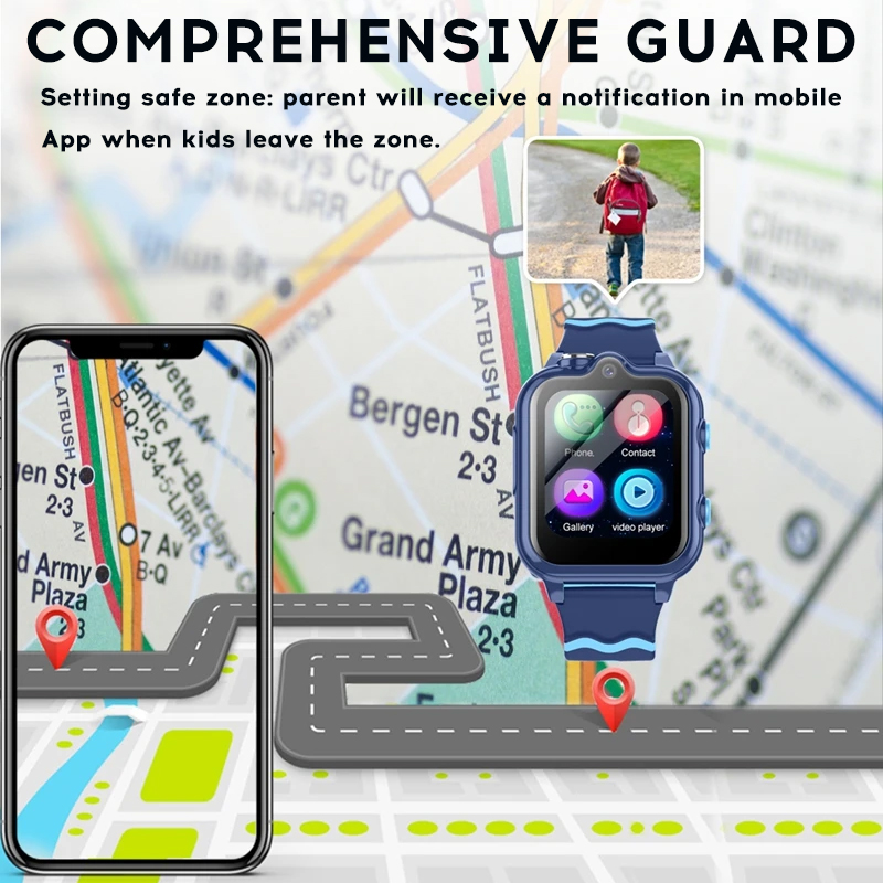 ساعة ذكية للأطفال Yoateo 4G KT - مراجعة Android Smartwatch Accessories وسعره