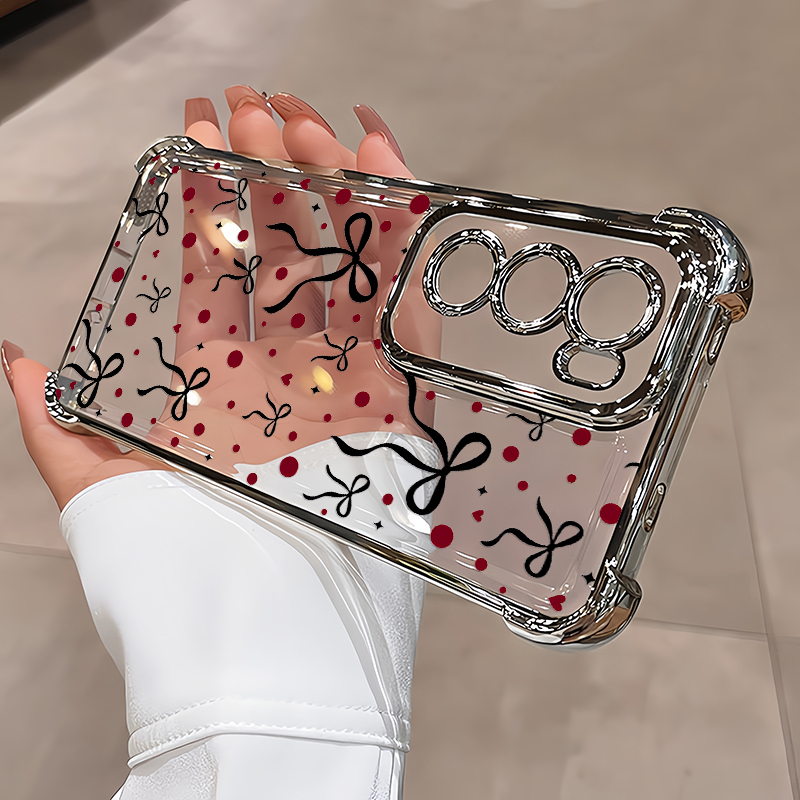 غطاء هاتف بطبعة فراشة وردية وأ - مراجعة Oppo Reno 12 وسعره