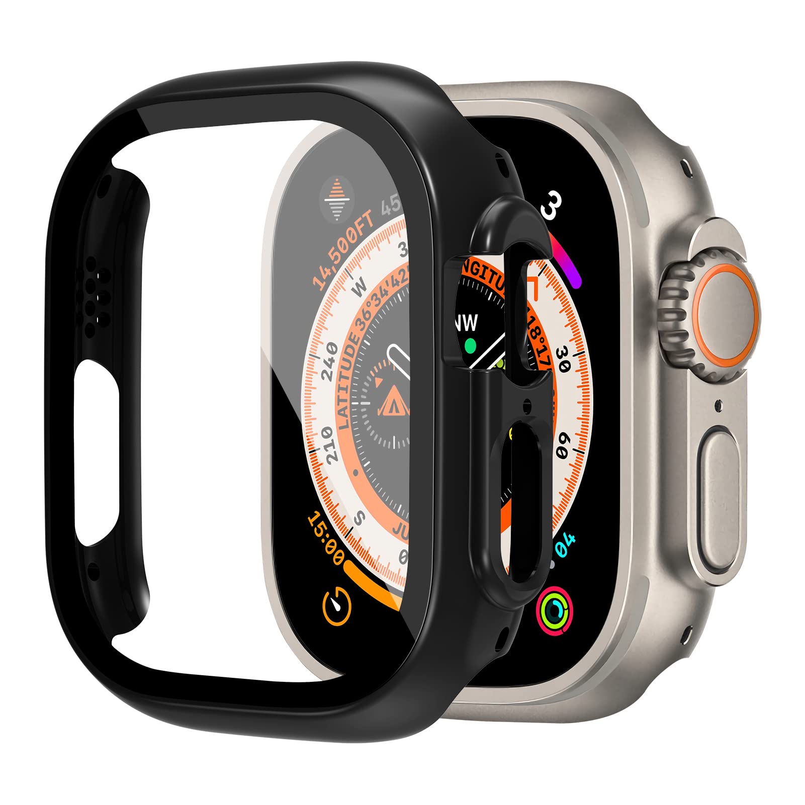 زجاج + حافظة لساعة أبل الترا 2 - مراجعة Smartwatch Band Accessories وسعره