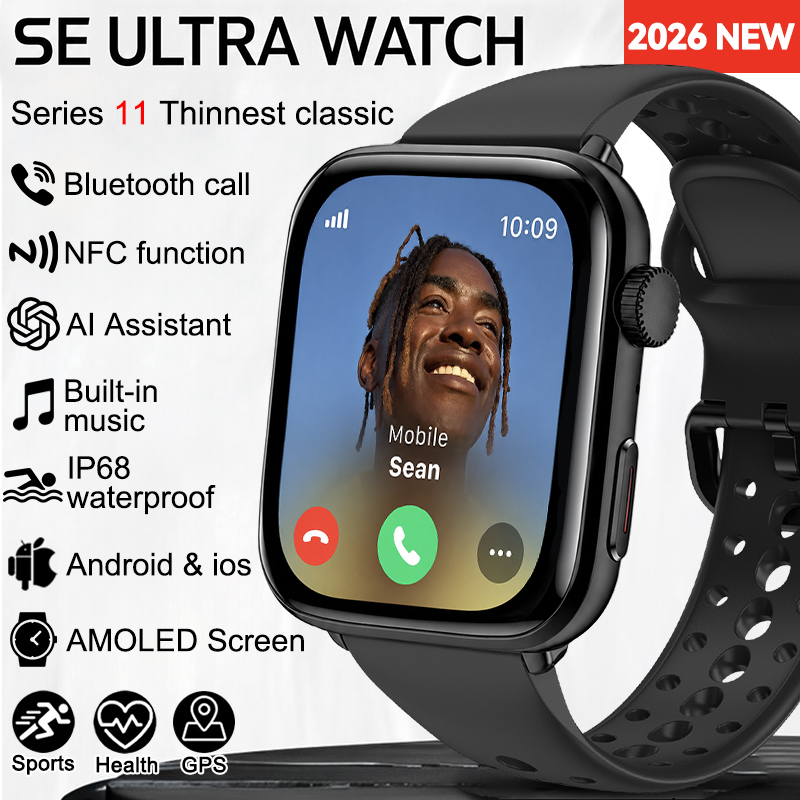 ساعة ذكية جديدة لعام 2026 من س - مراجعة Android Smartwatch Accessories وسعره