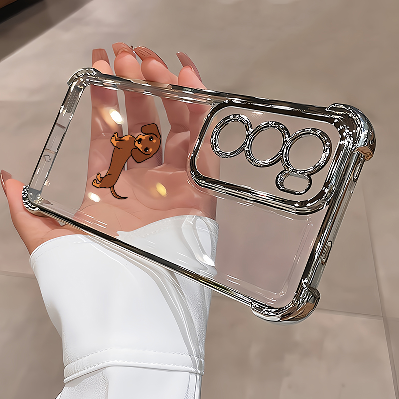 غطاء هاتف بنمط كلب الداشهند ال - مراجعة Oppo Reno 12 وسعره