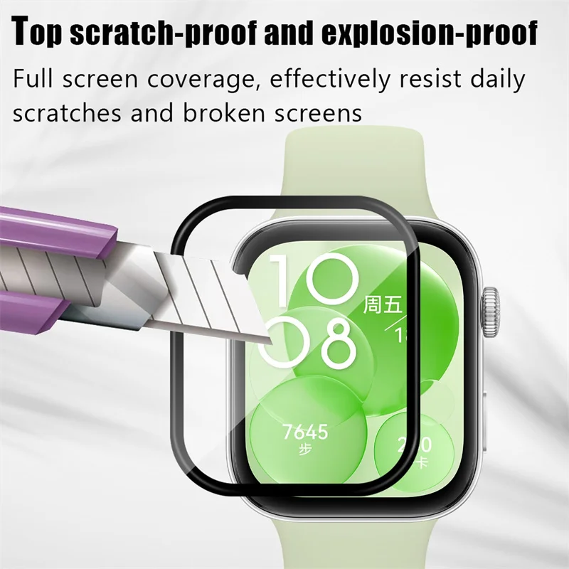 واقي شاشة ثلاثي الأبعاد لساعة  - مراجعة Huawei Smartwatch Accessories وسعره