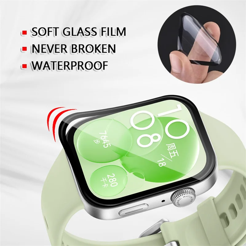 واقي شاشة ثلاثي الأبعاد لساعة  - مراجعة Huawei Smartwatch Accessories وسعره