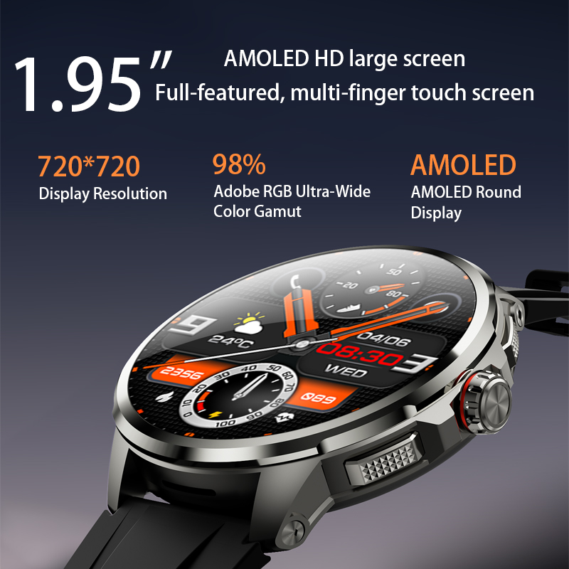 4G 5G LTE نظام أندرويد 1.95 بو - مراجعة Smartwatch Instagram وسعره