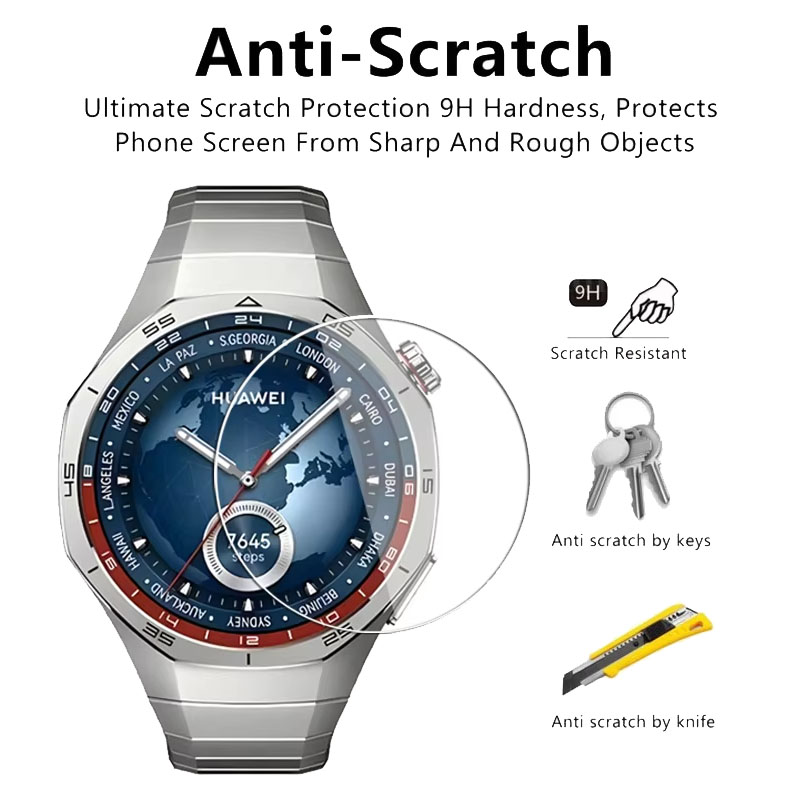 الزجاج المقسى لهواوي ساعة GT 5 - مراجعة Huawei Smartwatch Accessories وسعره